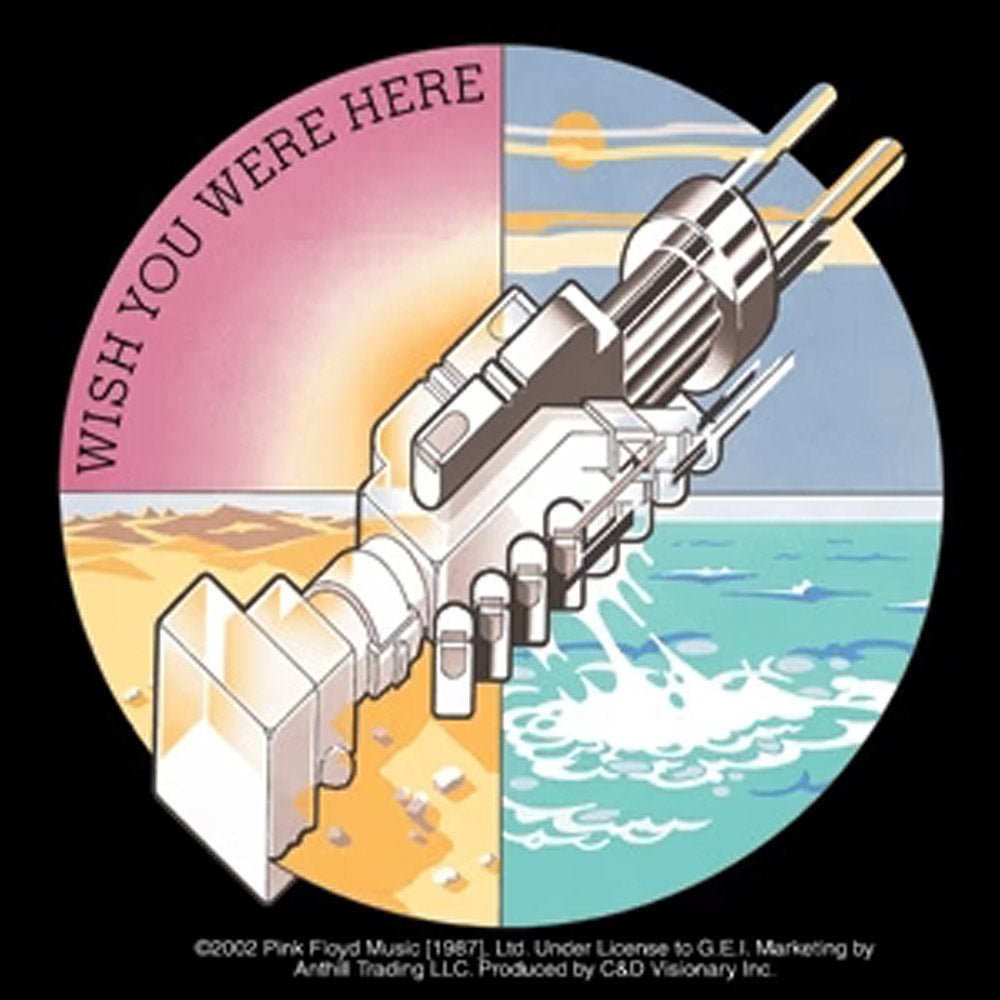 PINK FLOYD ピンクフロイド (結成 60周年 ) - Wish You Were Here, Gear / ステッカー - PGS